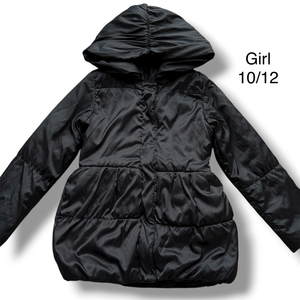 The Children’s Place Black Jacket Size L 10/12